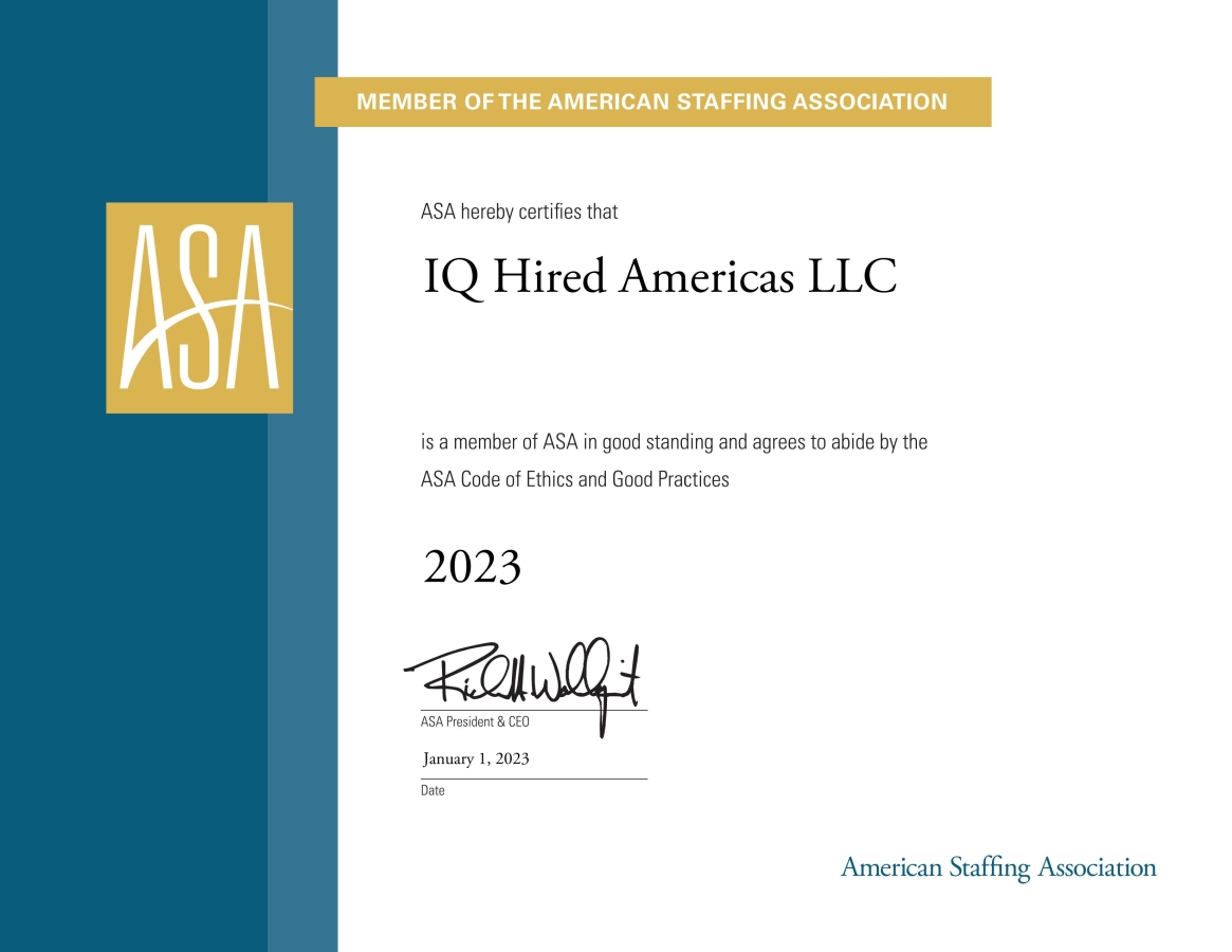 AMERICAN STAFFING ASSOCIATION